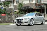 BMW 320i Sedan on Vossen Wheels (VFS4) 2017 года